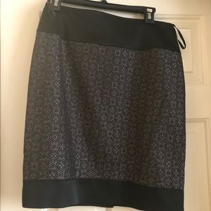 Antonio Melani black and silver skirt
